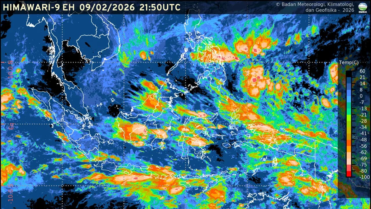 Waspada Gangguan Aktivitas! Analisis Dampak Cuaca Ekstrem Selasa 10 Februari 2026 di Berbagai Daerah