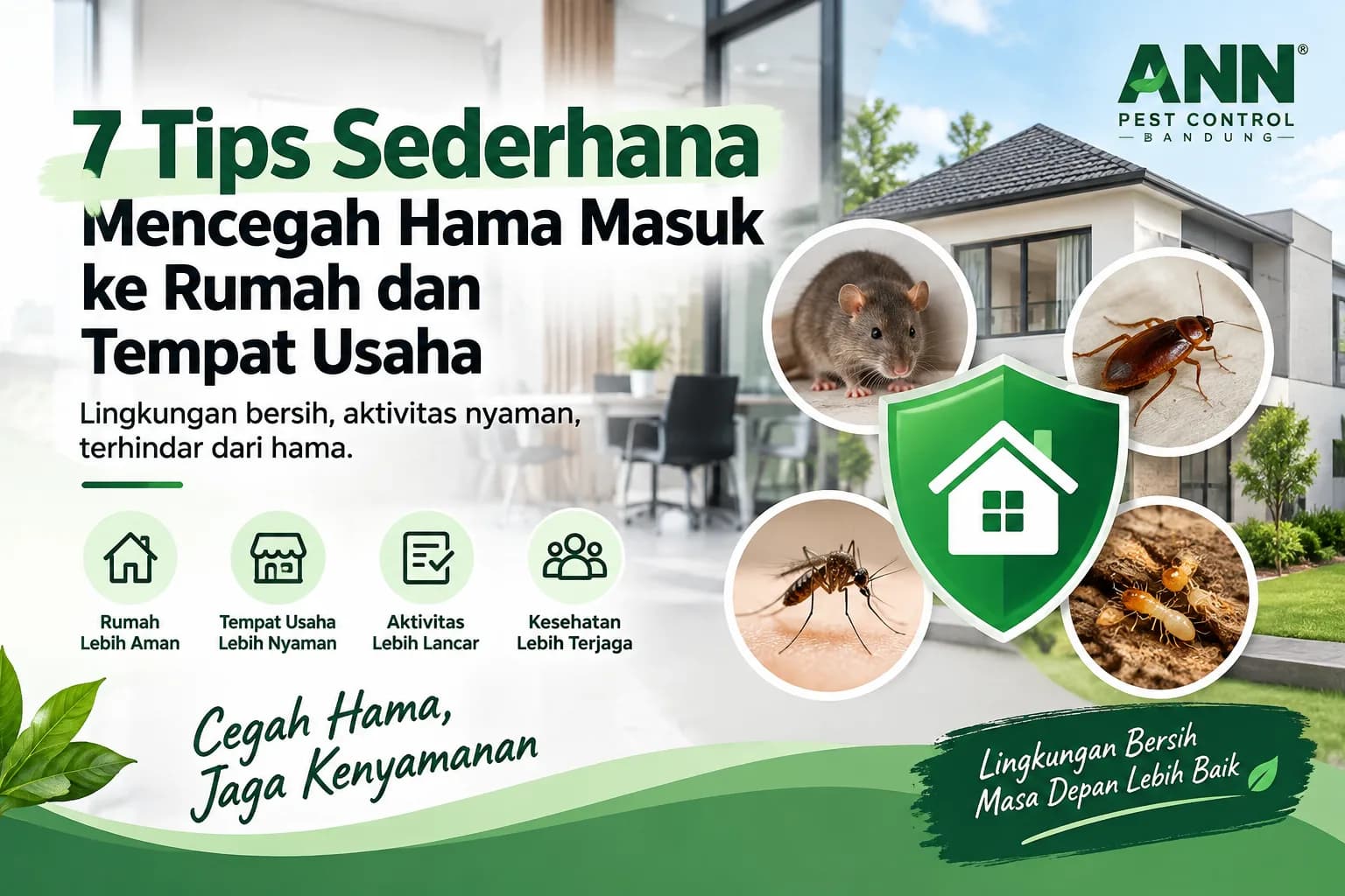 Ketika Rumah dan Gudang Bicara: Skenario Mengembalikan Kendali dari Tikus, Kecoa, Nyamuk, hingga Rayap